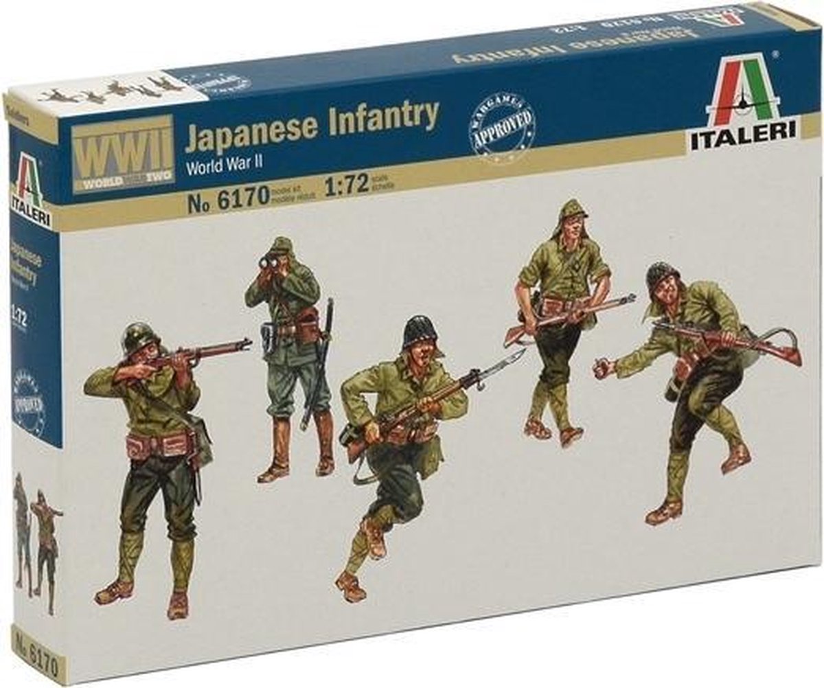 Italeri - Wwii Japanase Infantry 1:72 (Ita6170s)