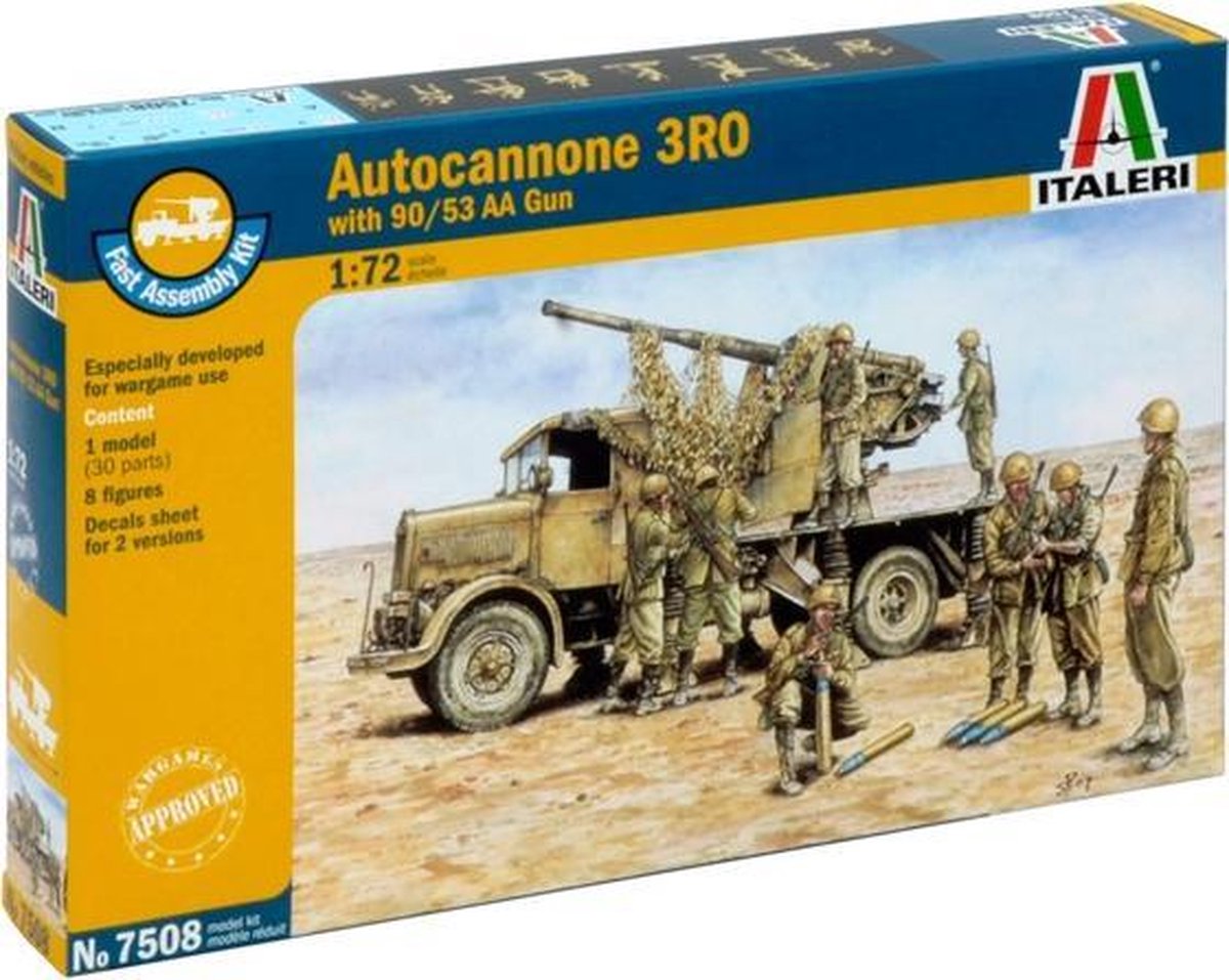 Italeri 3RO 1:72 Montagekit Gepantserd gevechtsvoertuig