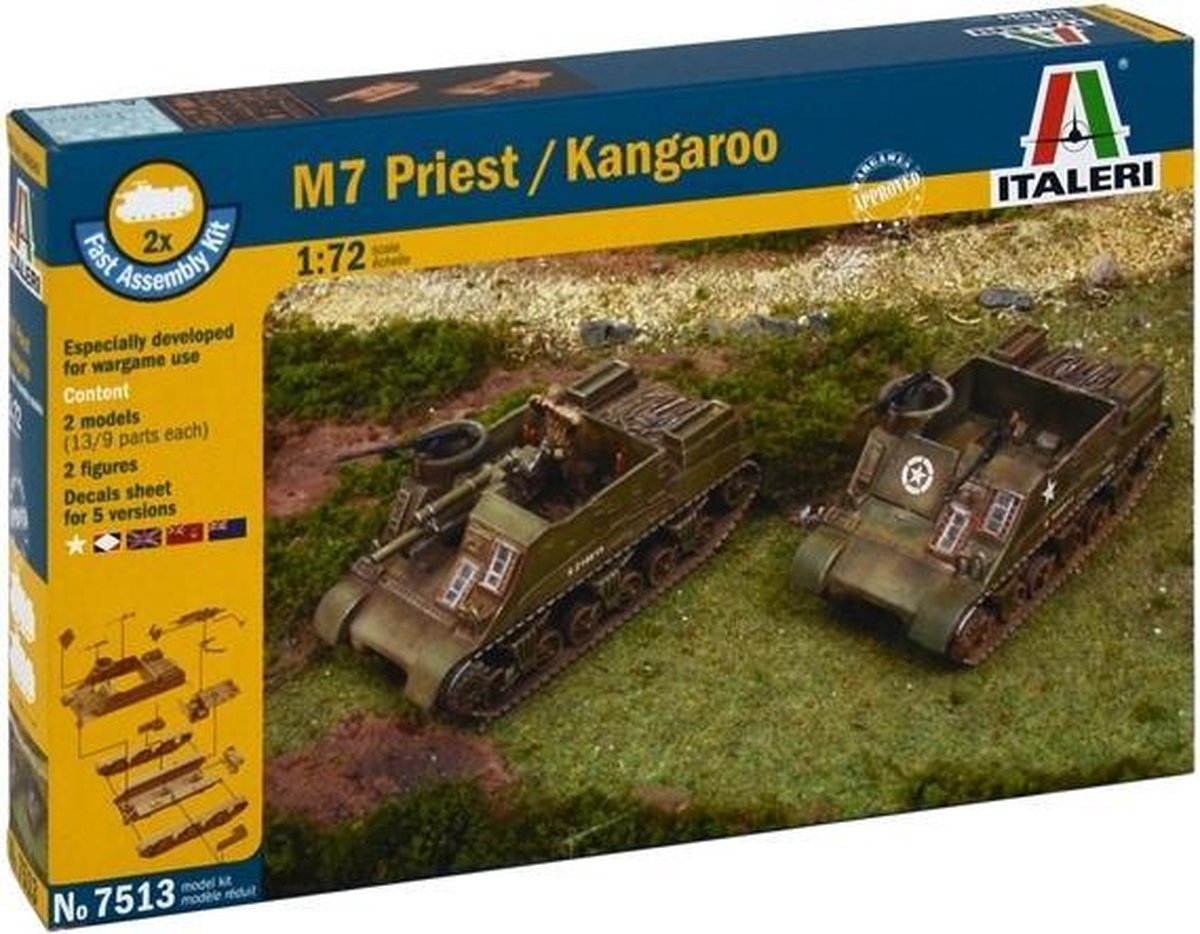 Italeri 7513 Montagekit Gepantserd gevechtsvoertuig