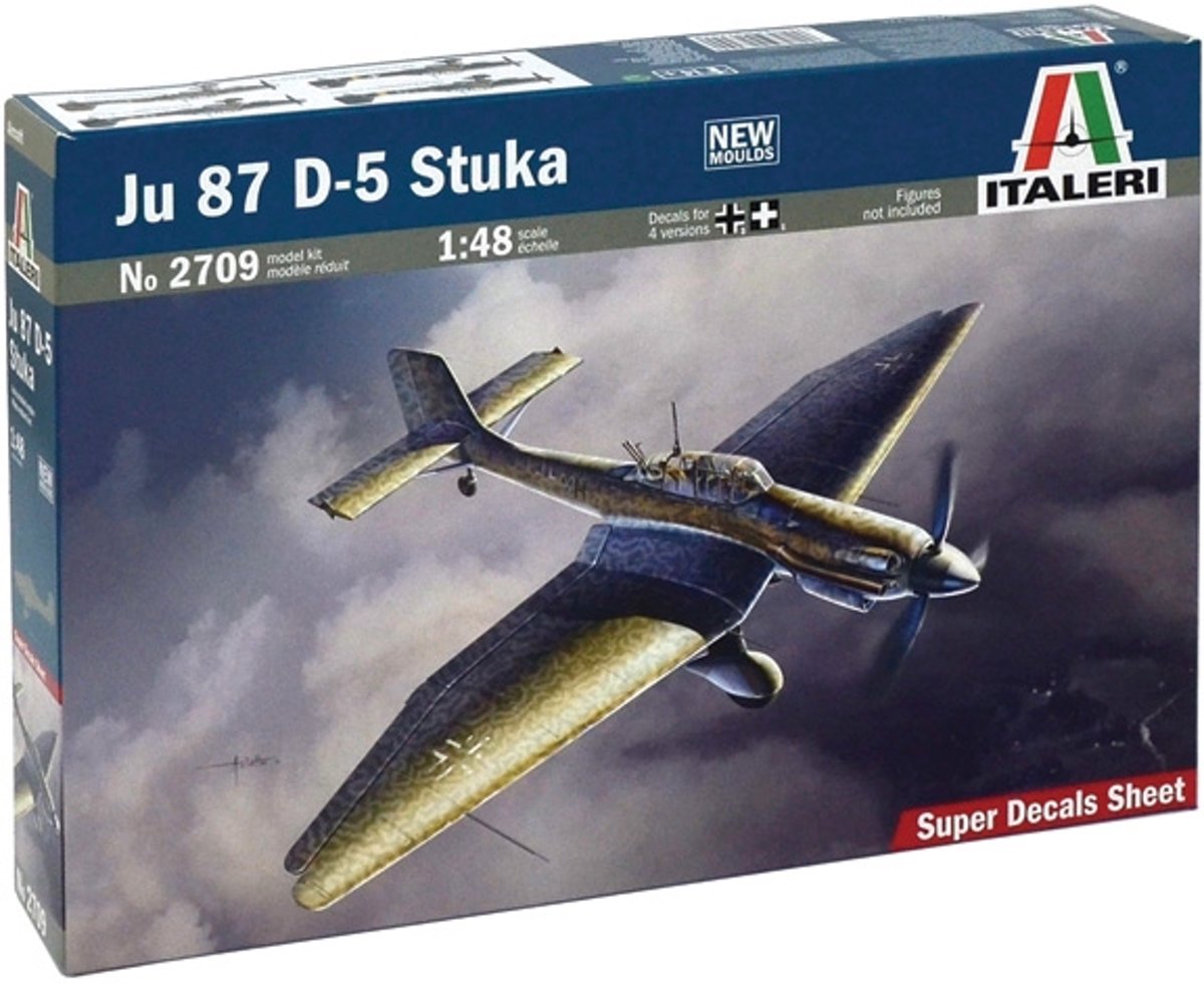 Italeri Ju 87 D - 5 Stuka 1:48 Montagekit