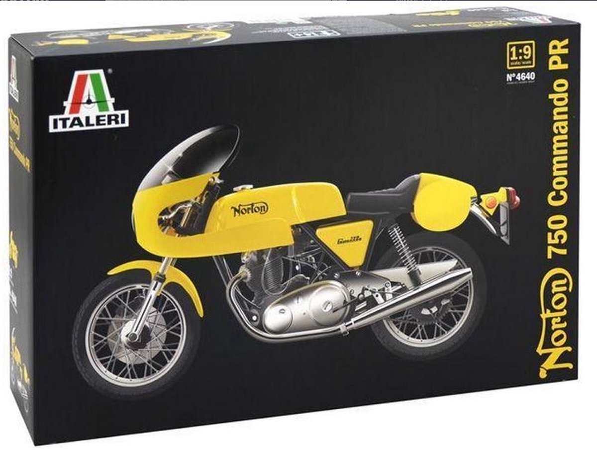 Italeri Norton 750 Commando PR modelbouw motor 1:9