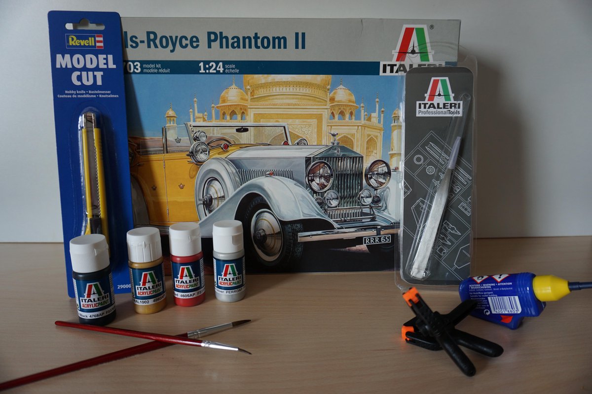 Modelbouwpakket Rolce Royce Phantom II