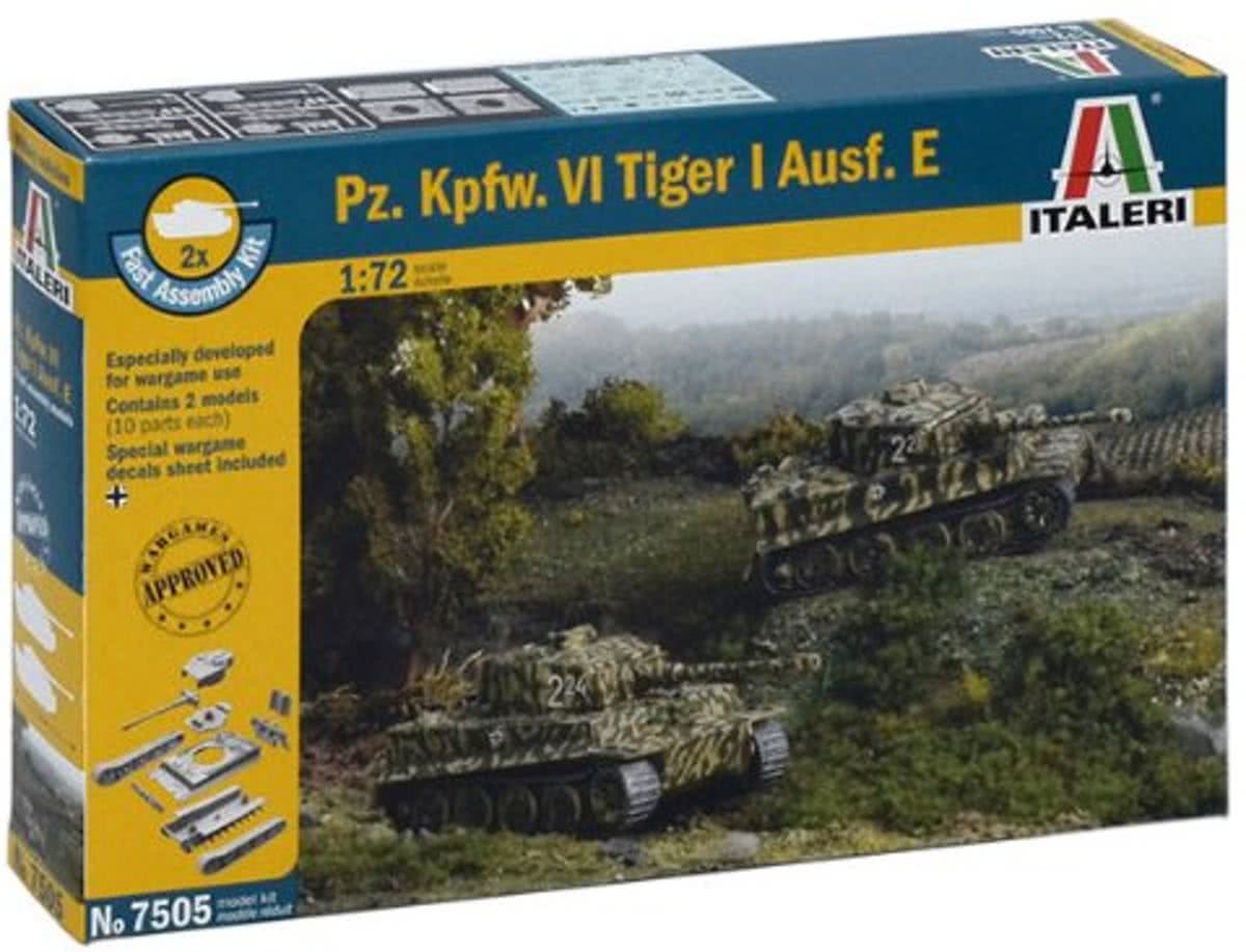 Pz.Kpfw.VI TIGER I Ausf.E (2 FAST ASSEM