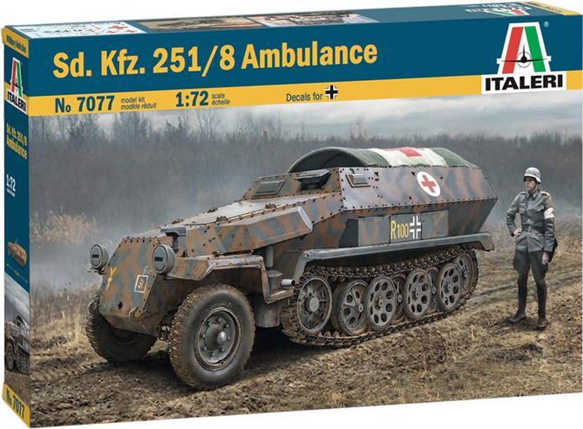 SD. KFZ. 251/8 AMBULANCE 1:72