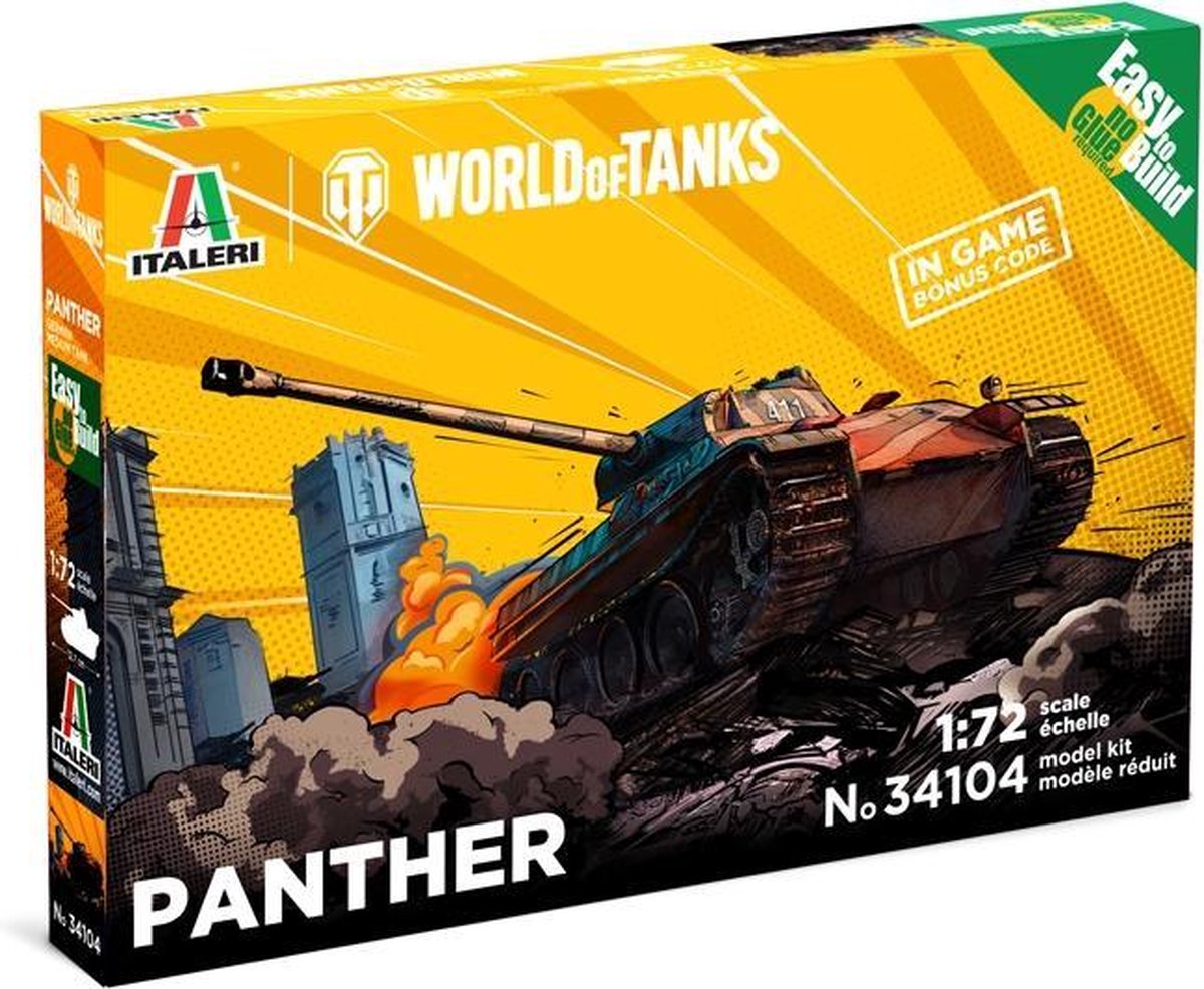 WORLD OF TANKS PZKPFW. V PANTHER 1:72