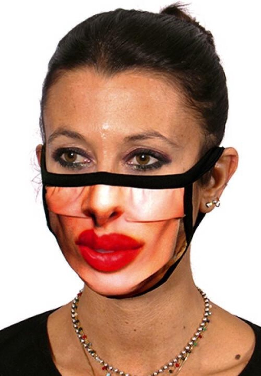 Gezichtsmasker - mondmaster - neusmasker - mondkapje - Kiss me