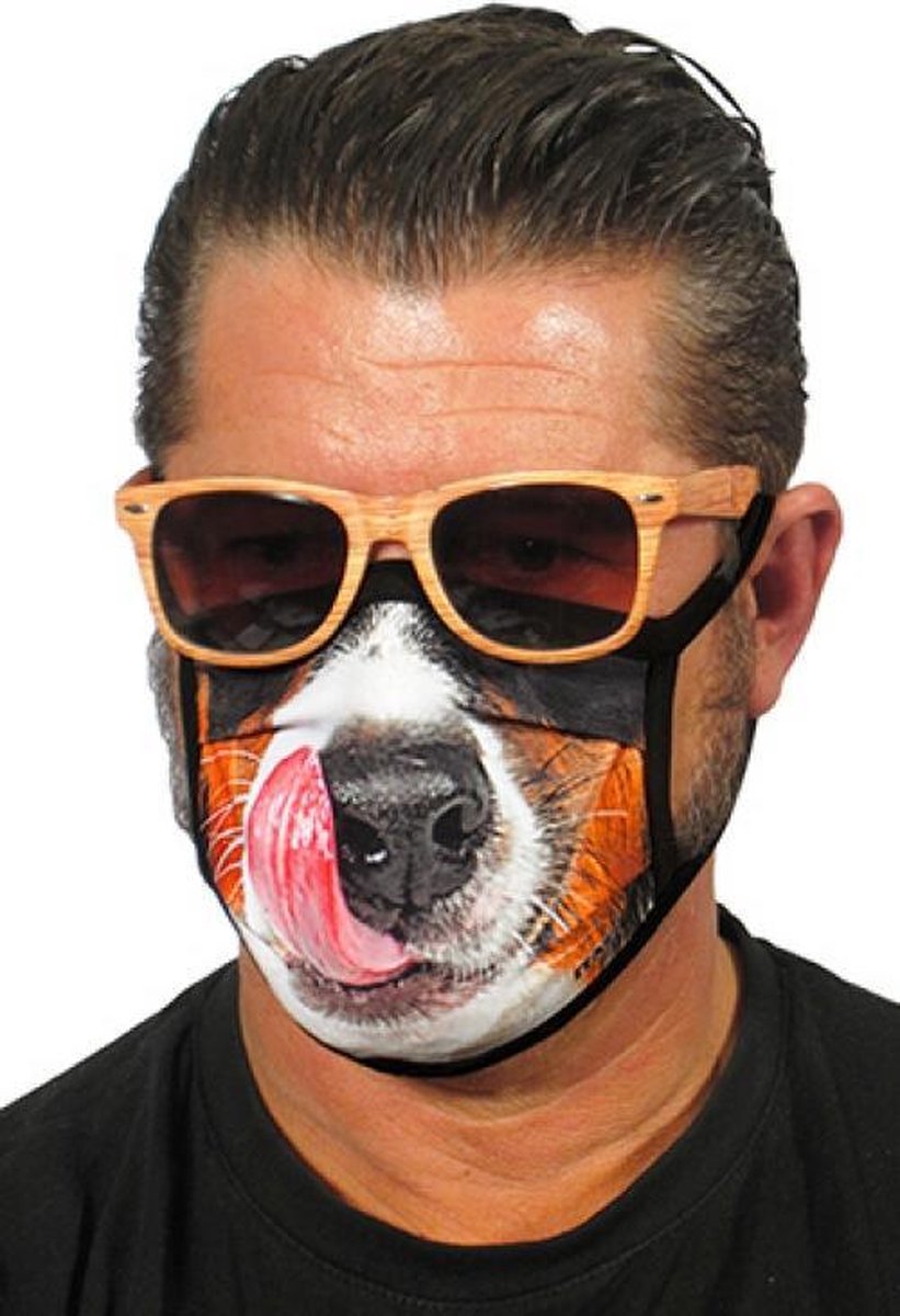 Gezichtsmasker - mondmaster - neusmasker - mondkapje - Slurp Dog