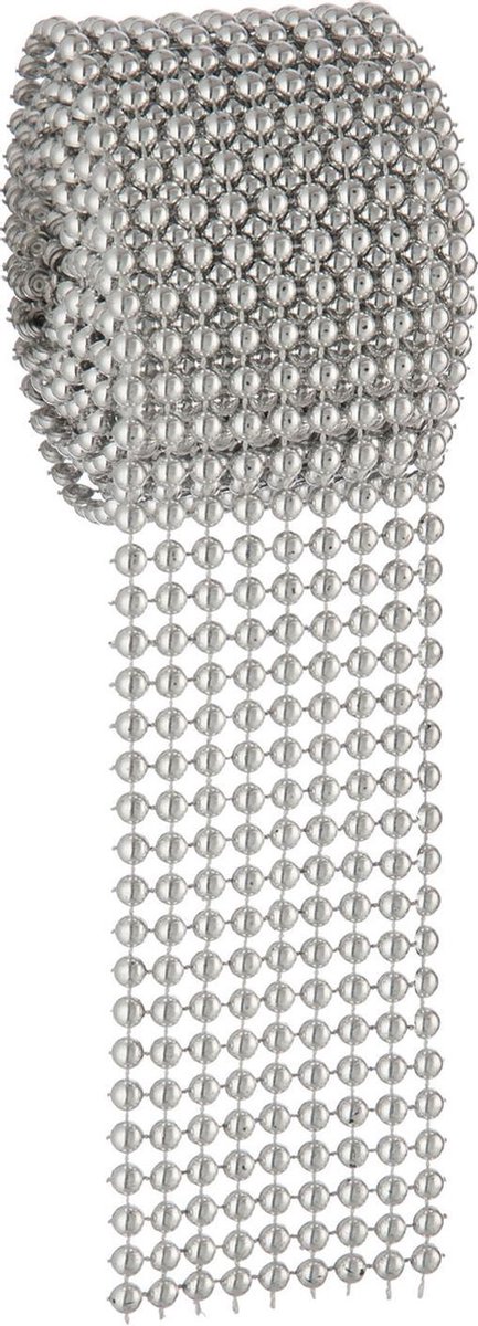 Dec Eh Lint Studs Bol Plastiek Zilver Small 5X180cm