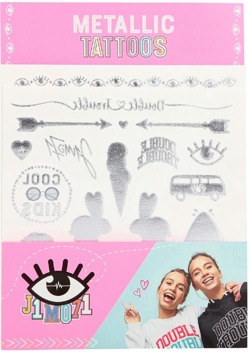   Lisa & Lena Metallic Tattoos