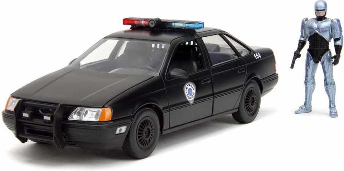 Jada Robocop & 1986 Ford Tarus - 1:24