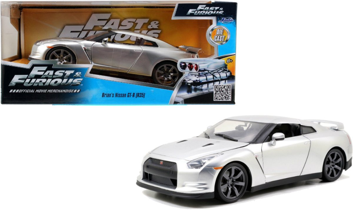 Nissan Skyline R35 GTR The Fast And The Furious modelauto 1:24