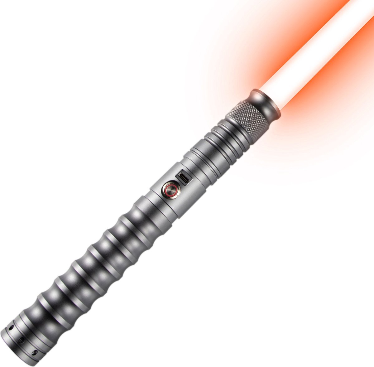 Supreme Lightsaber - RGB 11 Kleuren en Geluid - Lightsaber - Lichtzwaard - Star Wars Lichtzwaard - Laser Zwaard - Aluminium Handvat - 116 CM - Zwart