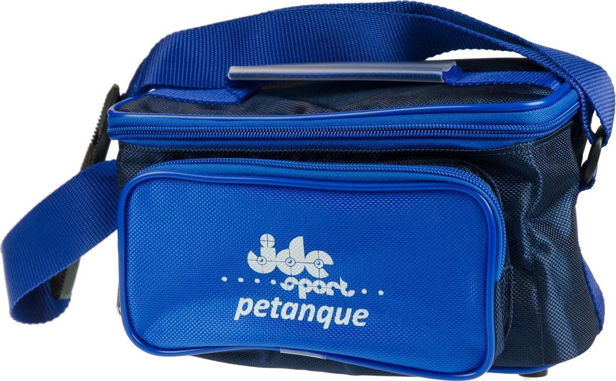 JDC Petanque Reporter boule tas Zwart-Blauw