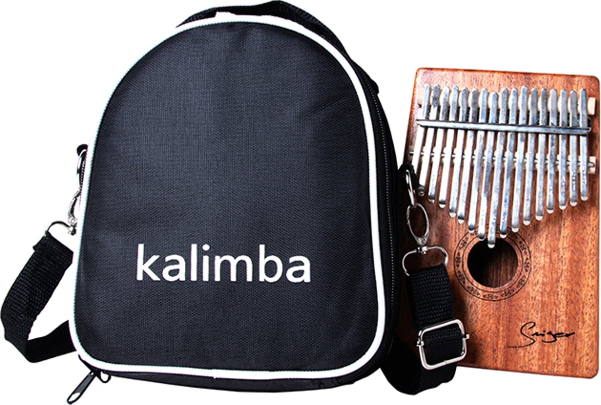 Kalimba Opbergtasje - Travelsize - Voor 17 Tonen Duimpiano - JENGO®