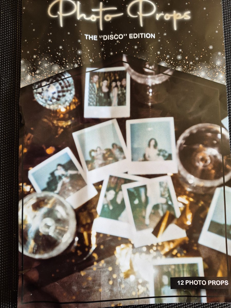 Foto props - Disco edition -Photo Props - Foto accessoires - 12 delig.