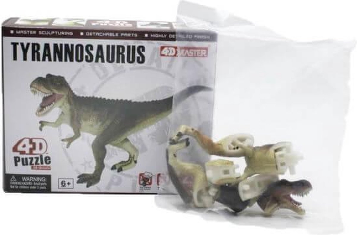 Dinosaurus T-Rex 4D Puzzel 23 Delen