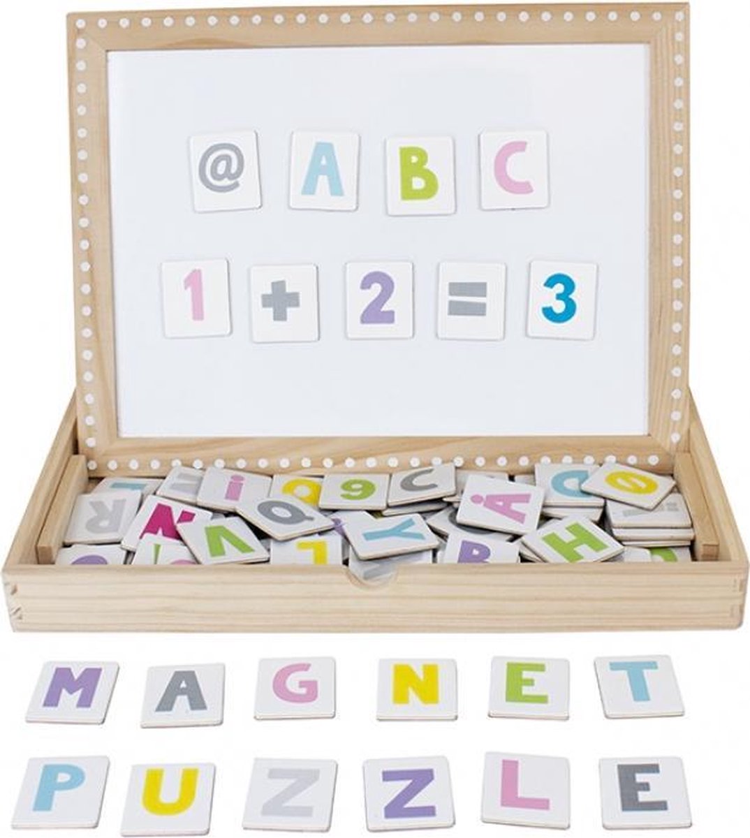   Magneet puzzel ABC Multi colour