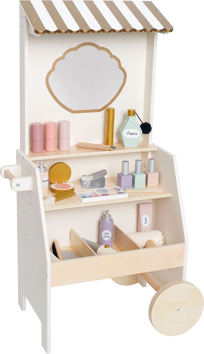 houten speelgoed schoonheidssalon   make-up (26 delig)