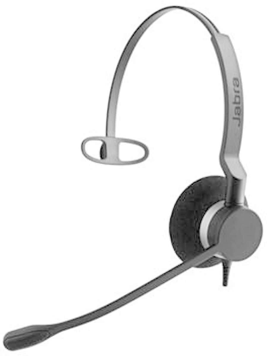 Jabra BIZ 2300 USB Microsoft Lync Mono Monauraal Hoofdband Zwart hoofdtelefoon