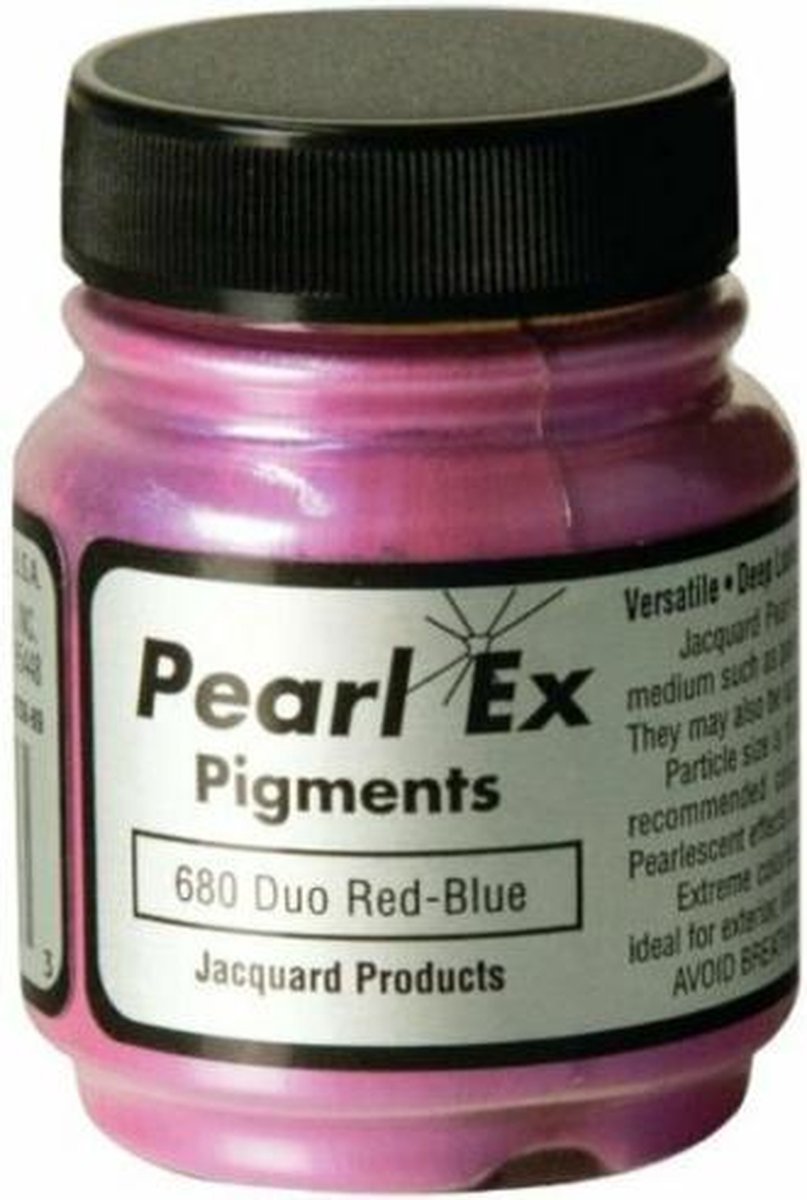 Jacquard Pearl Ex Pigment 14 gr Duo Rood Blauw