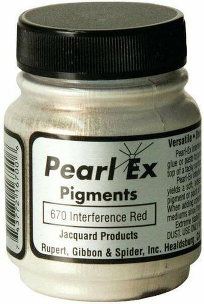 Jacquard Pearl Ex Pigment 14 gr Interferentie Rood