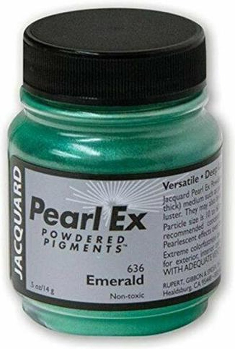 Jacquard Pearl Ex Pigment 14 gr Smaragdgroen