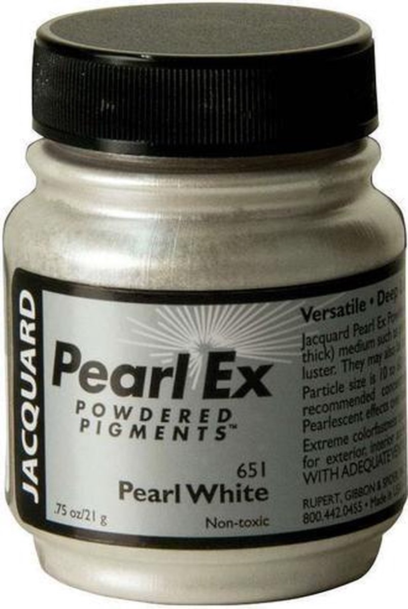 Jacquard Pearl Ex Pigment 21 gr Parelwit