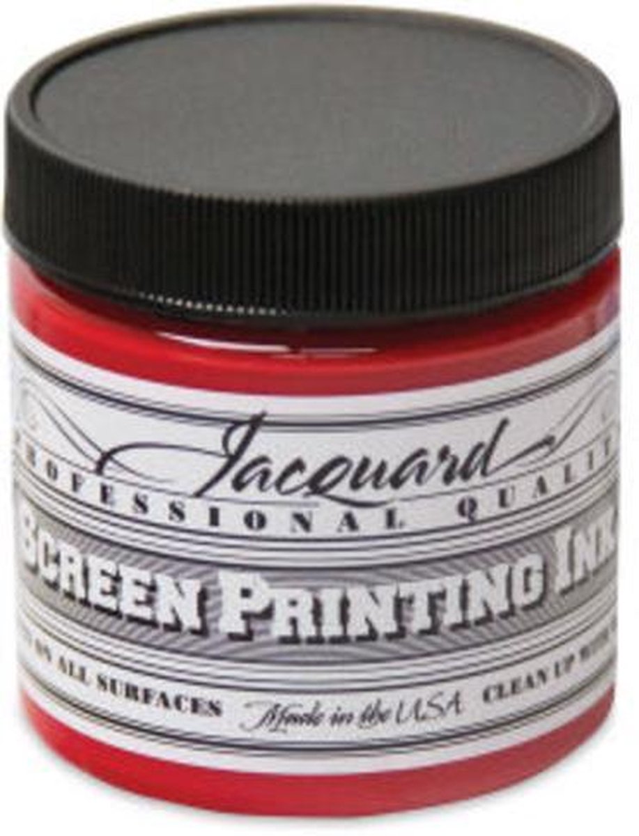 Jacquard Zeefdruk Inkt 118 ml Rood