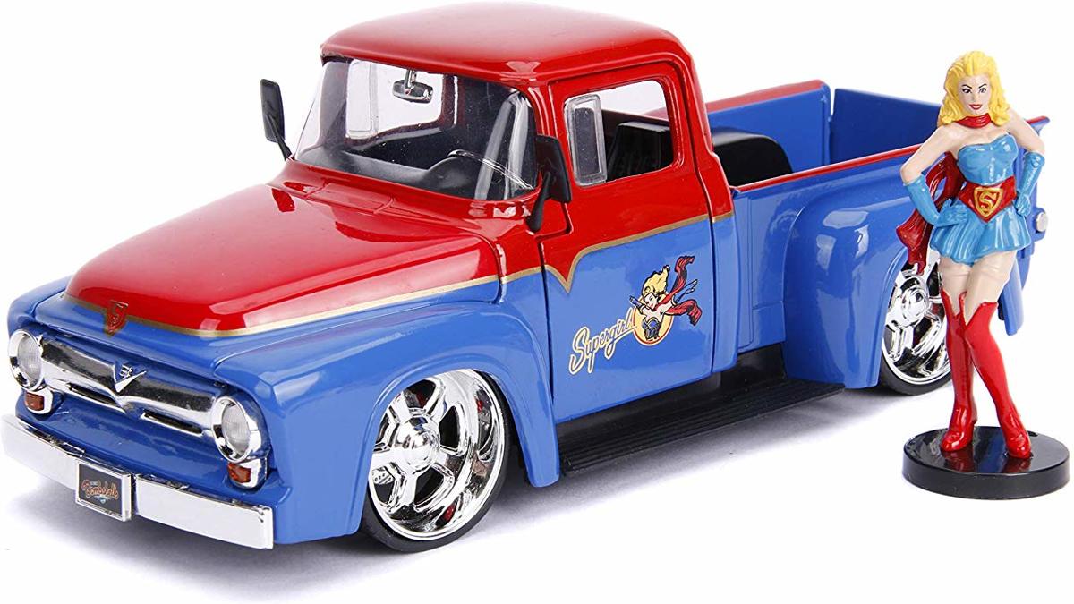 1956 Ford F-100 Pickup - Supergirl - DC Comics Bombshells - Jada 1:24