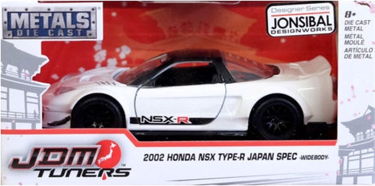 2002 Honda NSX Type-R Japan Spec Widebody modelauto 1:32