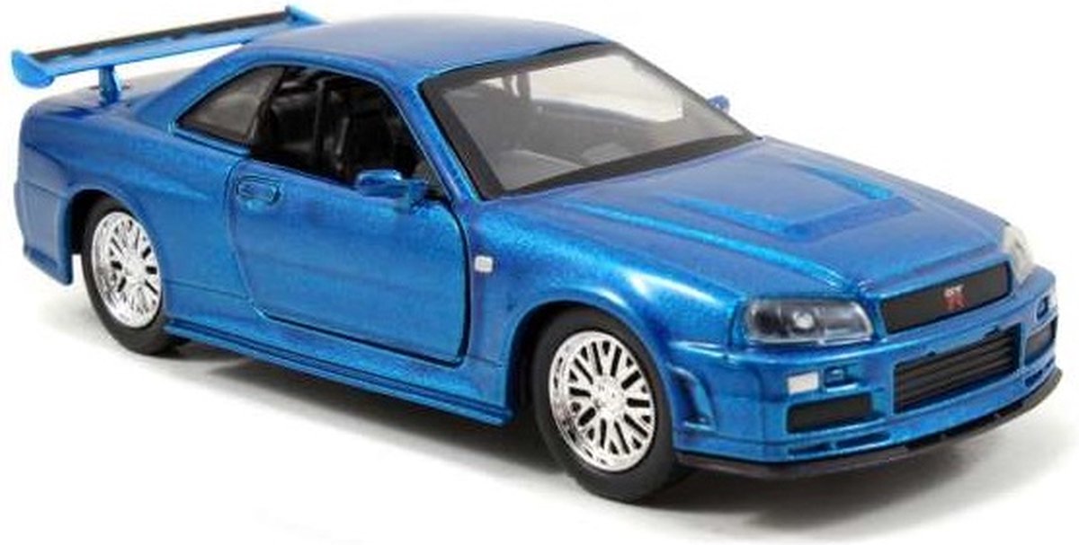 Brians Nissan Skyline R34 GT-R Fast And Furious modelauto 1:32