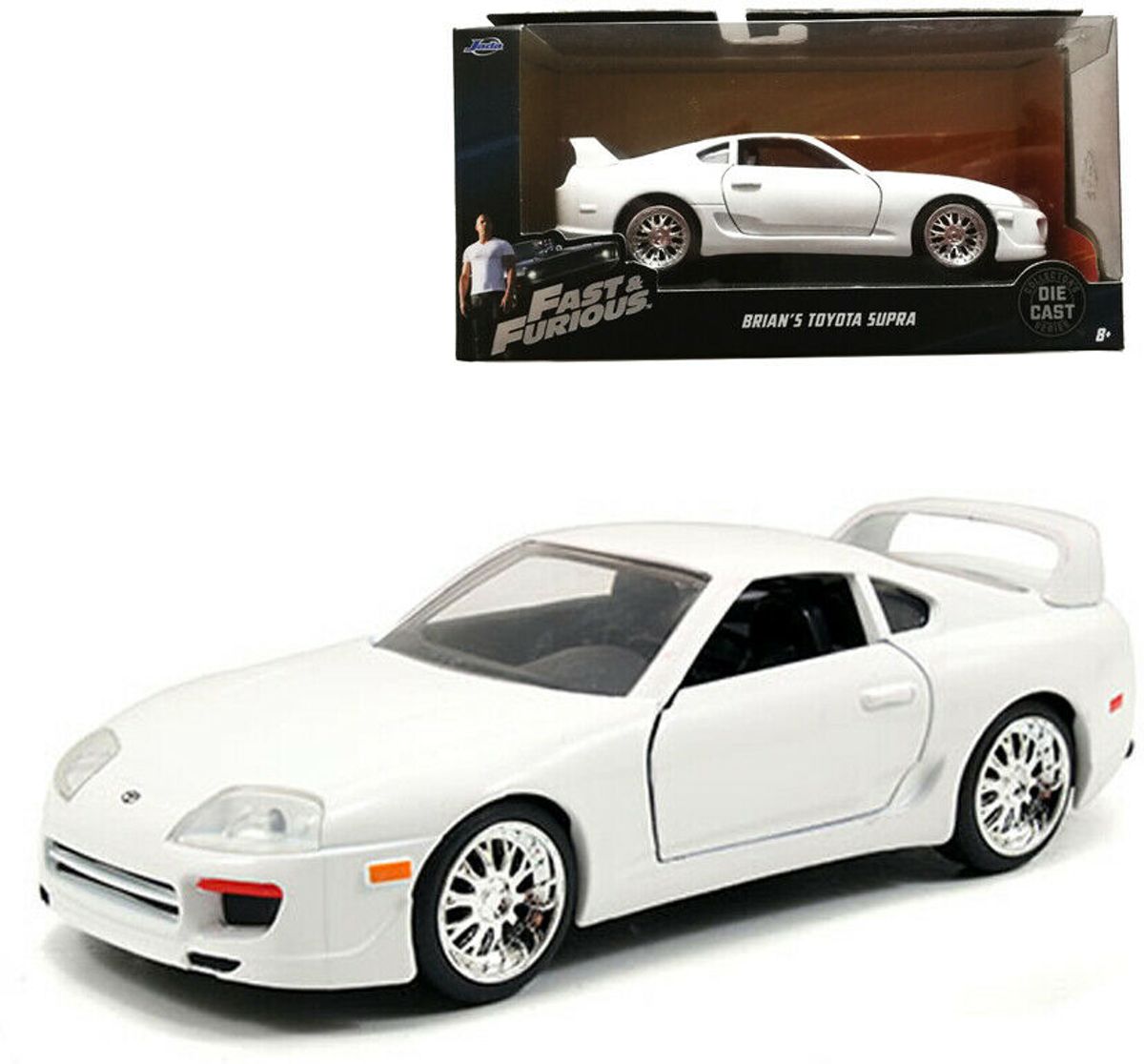 Brians Toyota Supra wit Fast and Furious 1:32