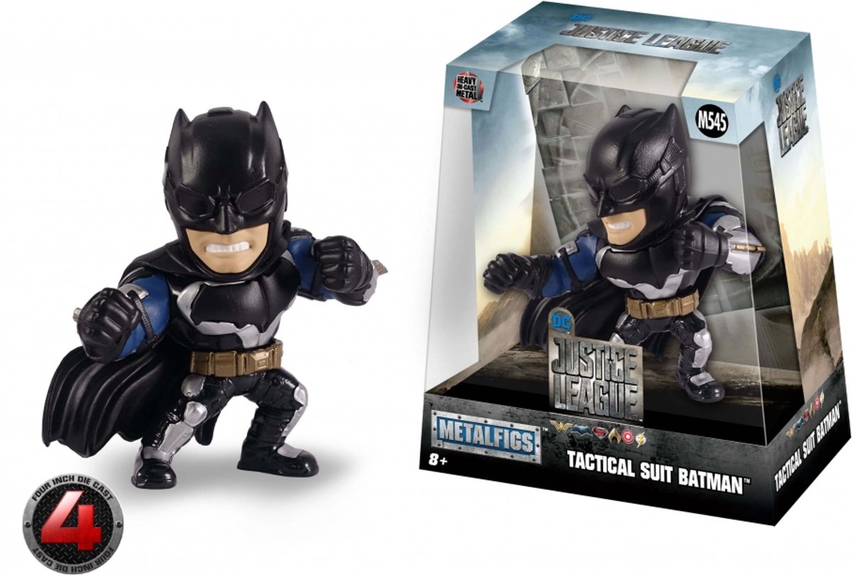 DC - Justice League - Tactical Suit Batman - Metalfigs - Jada - M545