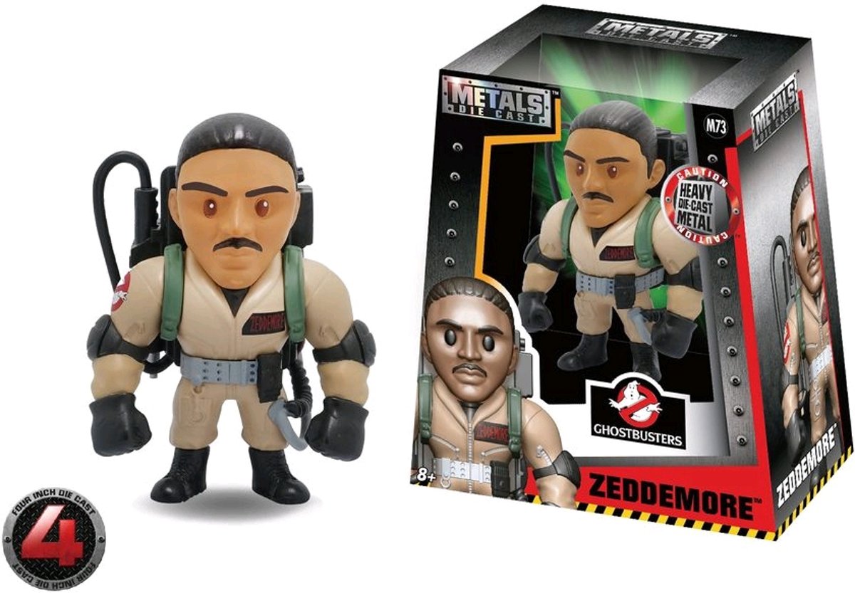 GHOSTBUSTERS - METAL Die Cast Figure 10 cm - Winston Zeddemore