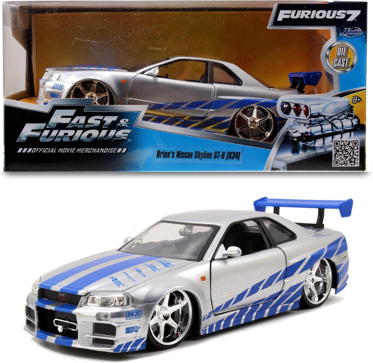 Jada Toys - Fast & Furious - 2002 Nissan Skyline