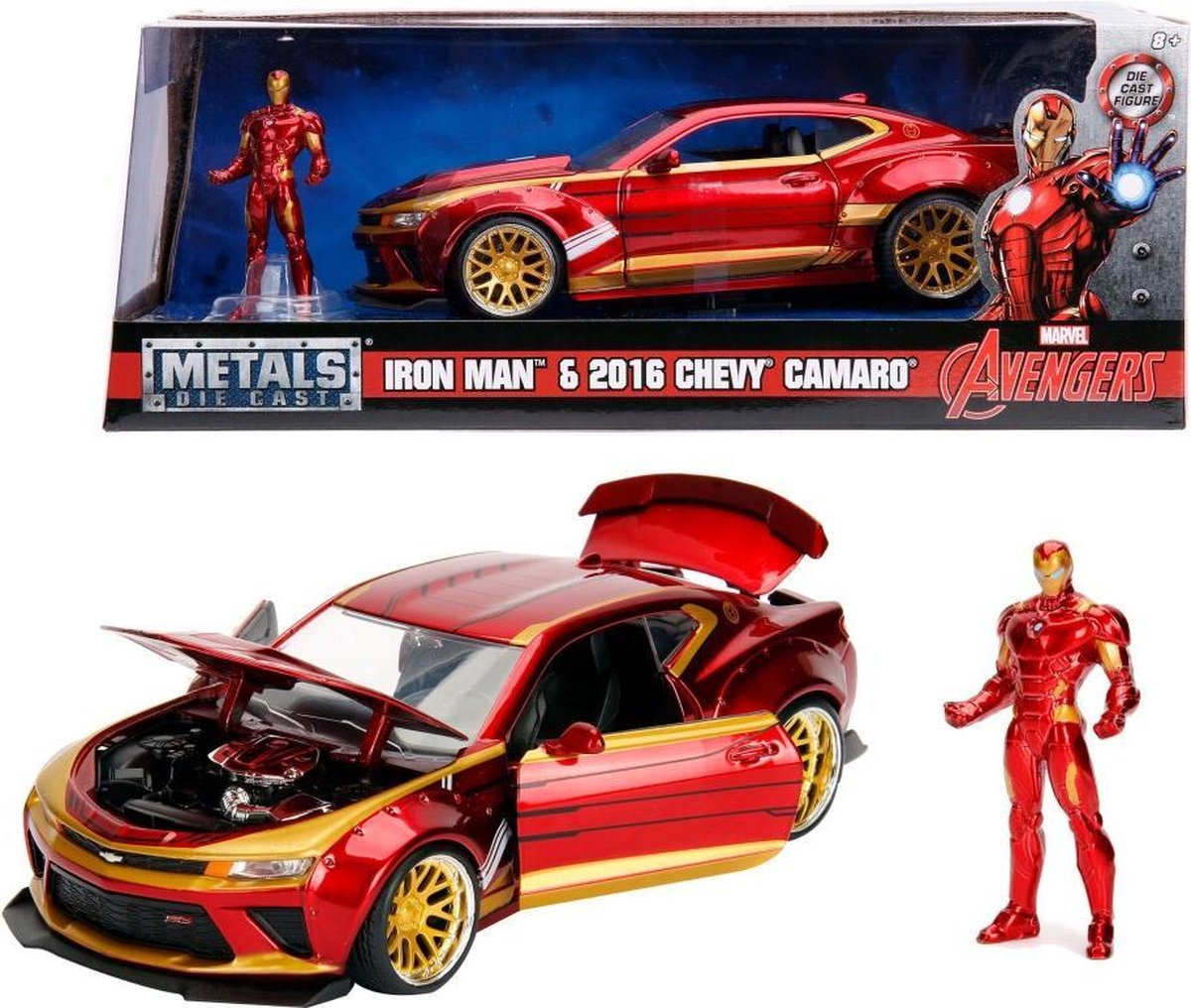 Jada Toys - Marvel Ironman 2016 Chevy Camaro SS