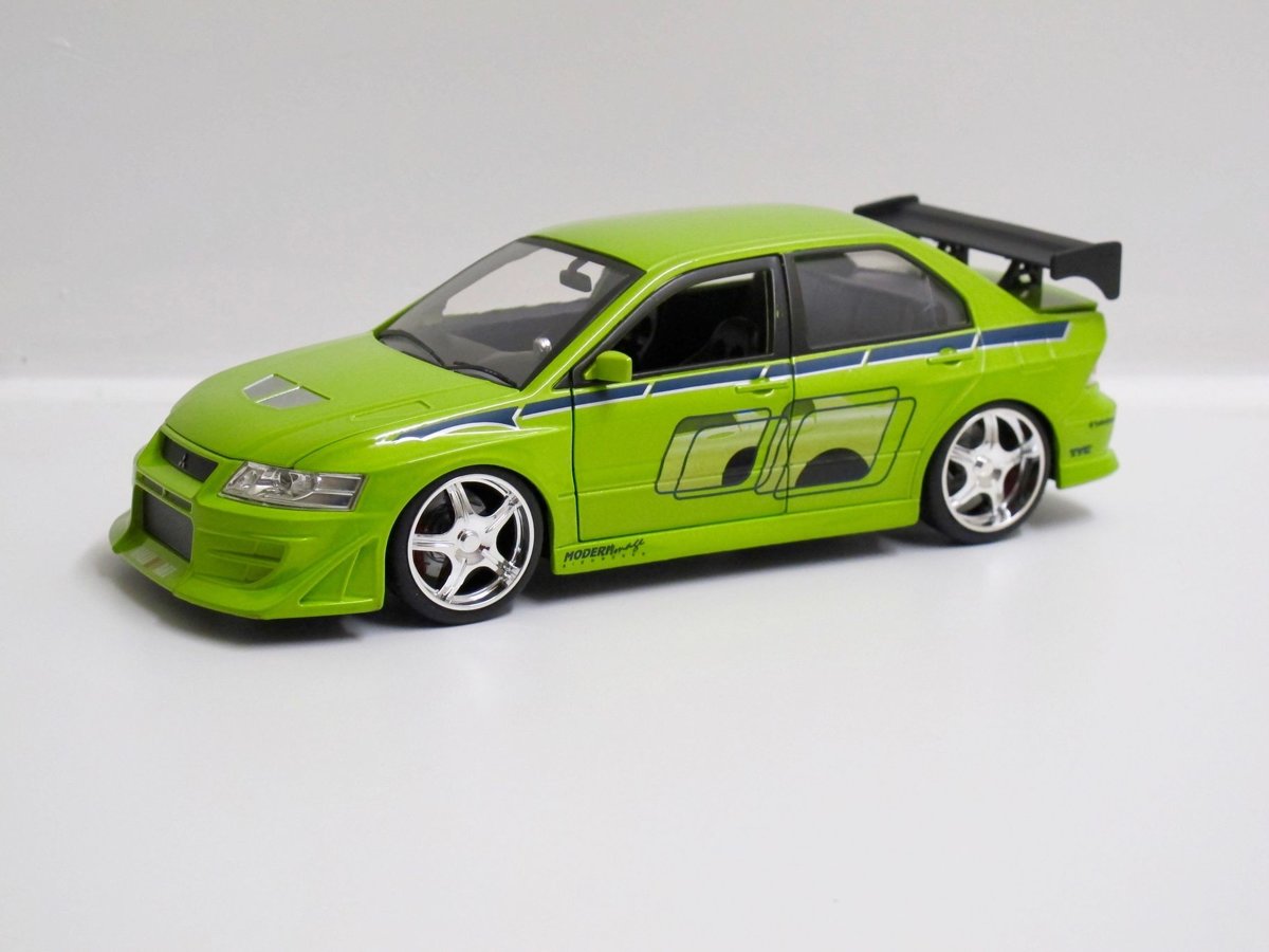 Jada Toys 1/24 Mitsubishi Lancer EVO VII uit de film 2Fast2Furious