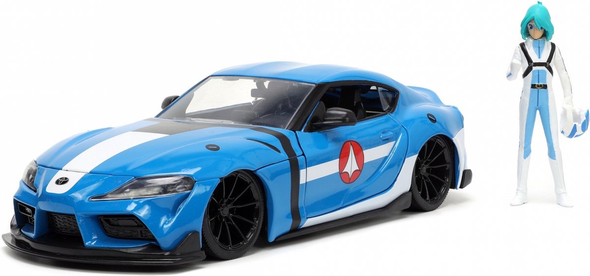 Jada Toys Robotech M Sterling´20 Toyota Supra 1:24, Auto, 8 jaar, Metaal, Blauw