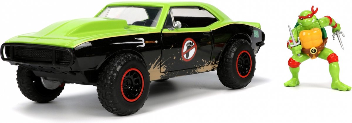 Jada Toys Turtles Raphael Chevy Camaro