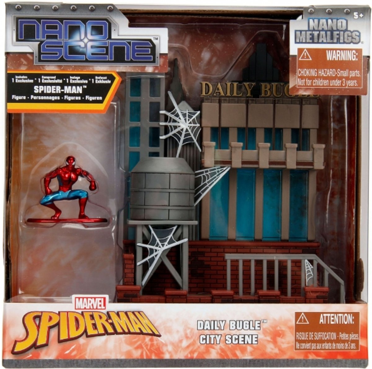 Marvel - Daily Bugle City Scene - Spider-man - Nano Metalfigs - Jada.