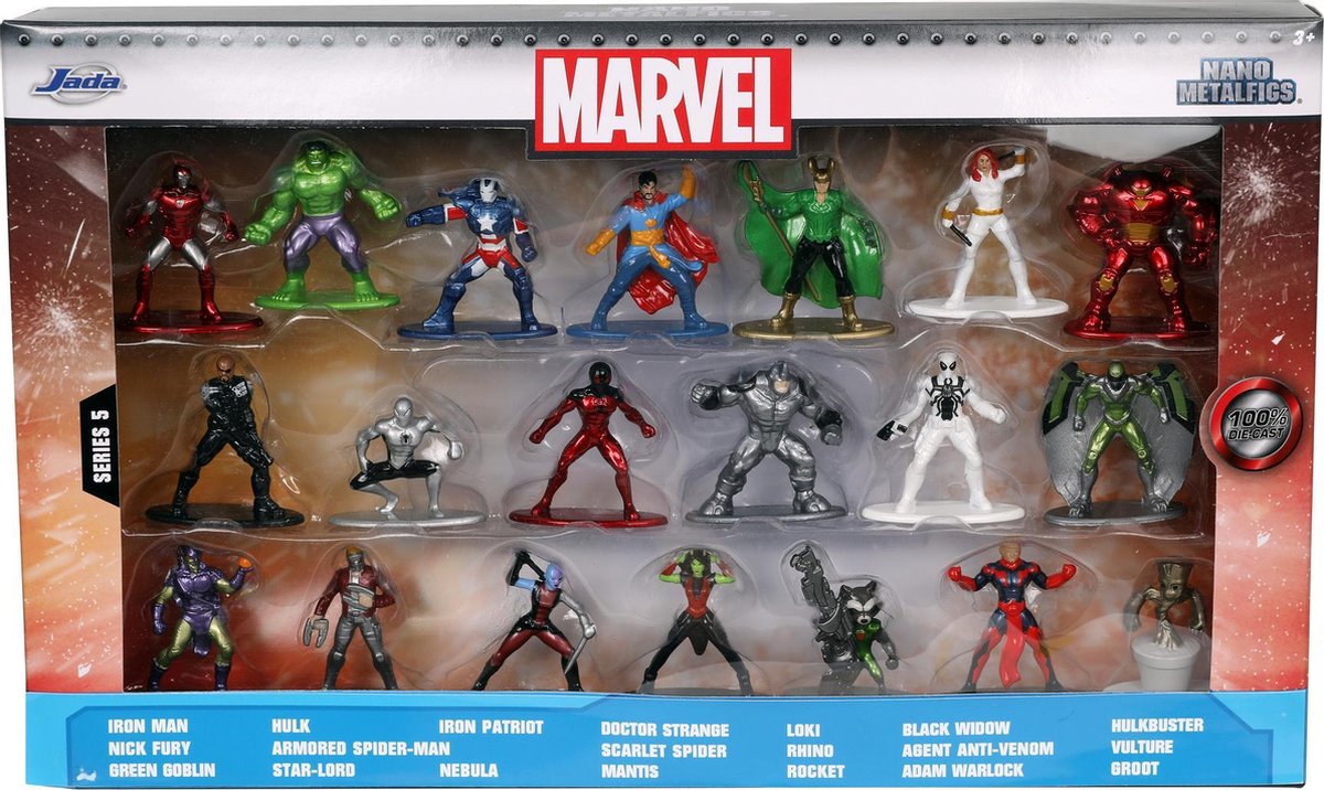 Marvel 20-Pack Nanofigs, Wave 5 - Actiefiguur