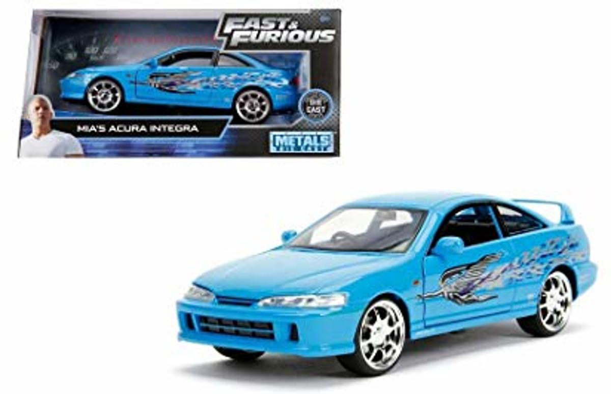 Mias Acura Integra - Fast and Furious (2001) 1-24 Lichtblauw Jada Toys