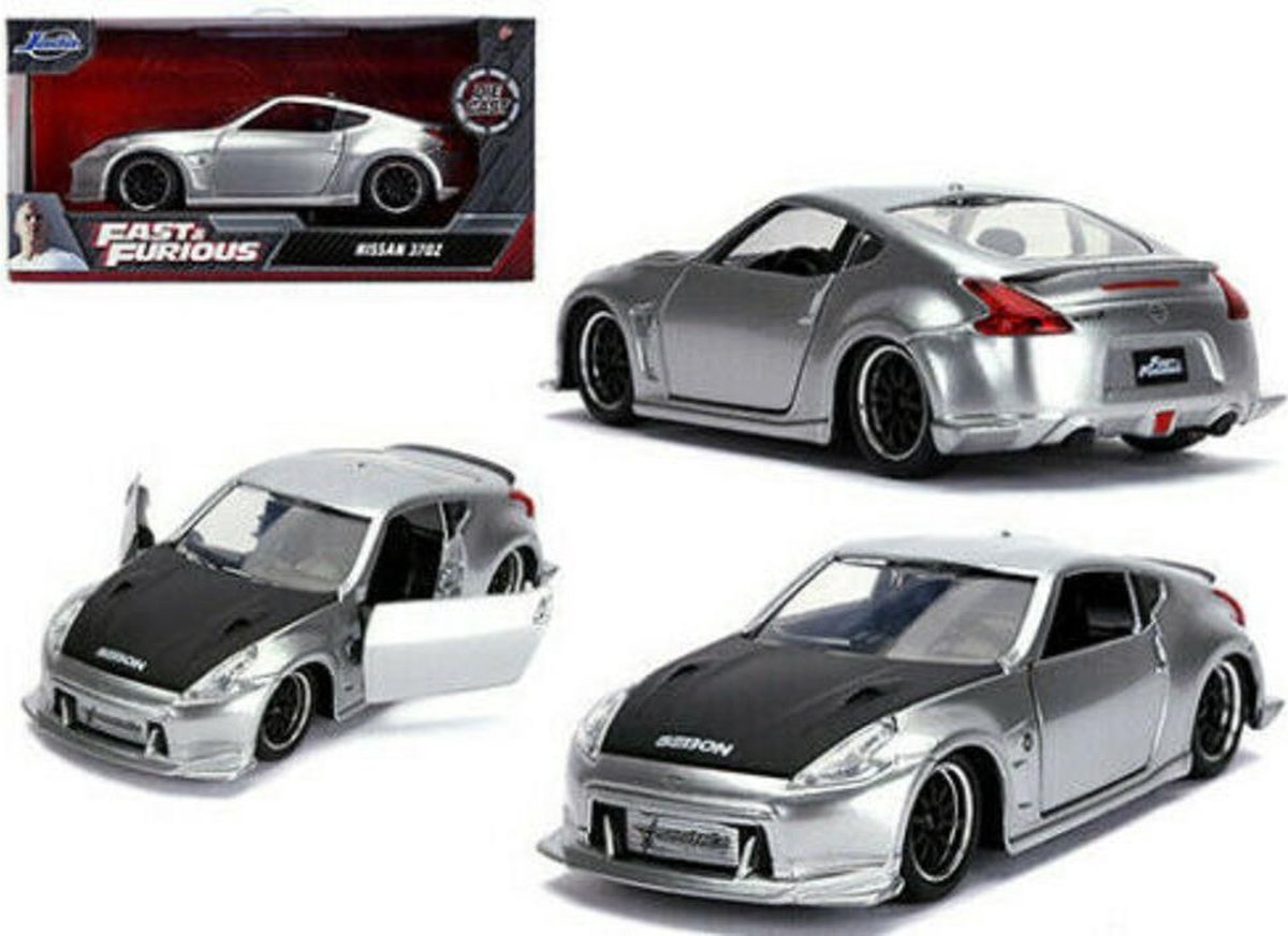 Nissan 370Z “Fast & Furious” Zilver 1-32 Jada Toys