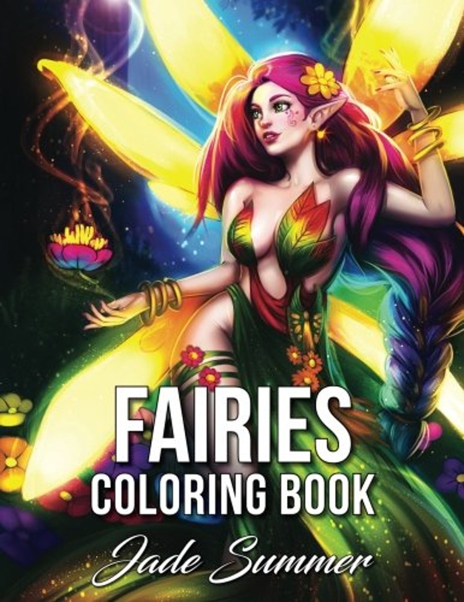 Fairies Coloring Book - Jade Summer