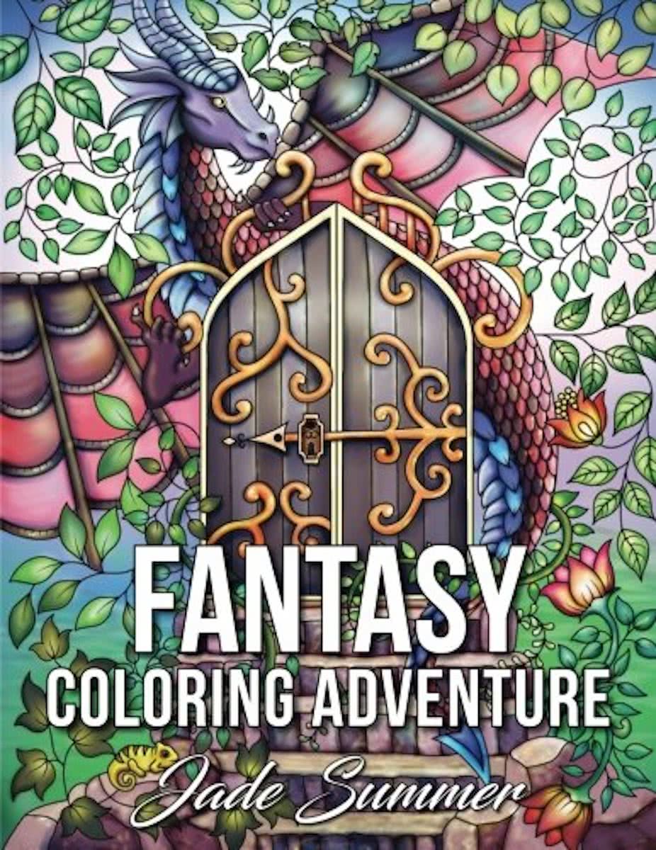 Fantasy Coloring Adventure - Jade Summer