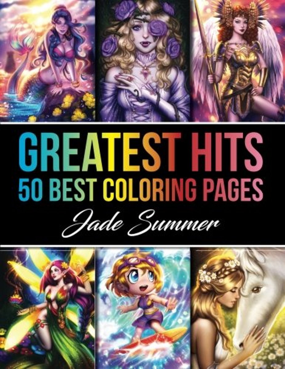 Greatest Hits 50 best coloring pages - Jade Summer