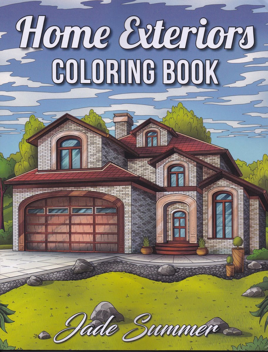 Home Exteriors Coloring Book - Jade Summer