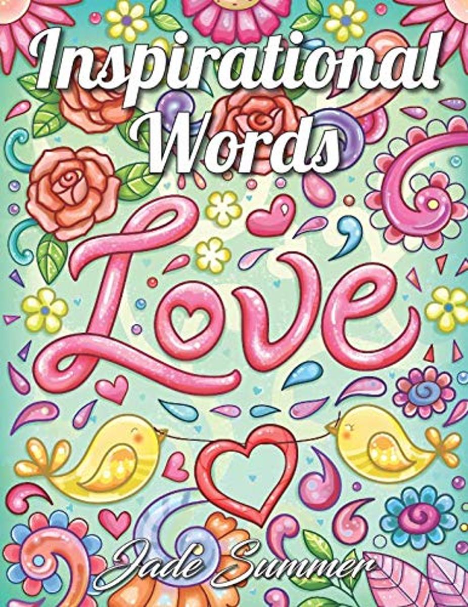 Inspirational Words Coloring Book - Jade Summer