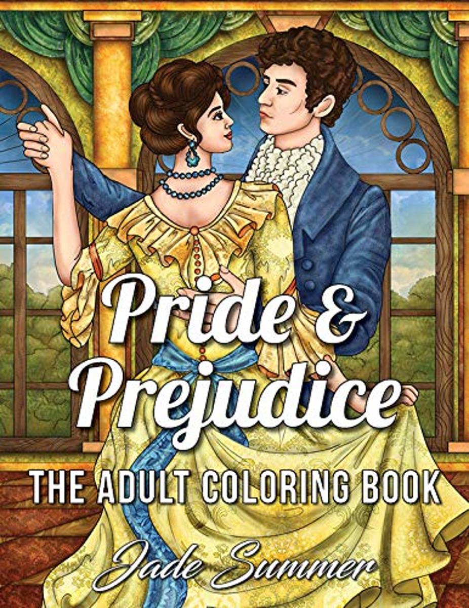 Pride & Prejudice Coloring Book - Jade Summer