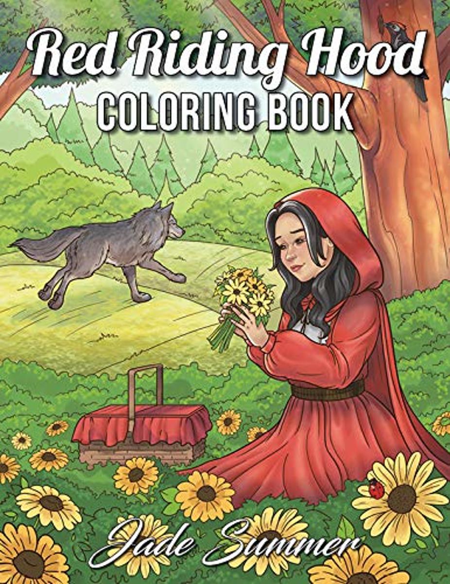 Red Riding Hood Coloring Book - Jade Summer